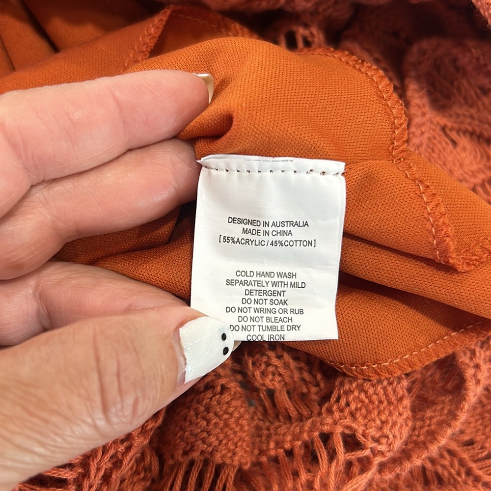 Petal & Pup Terracotta Midi Dress - Picture 12 of 14